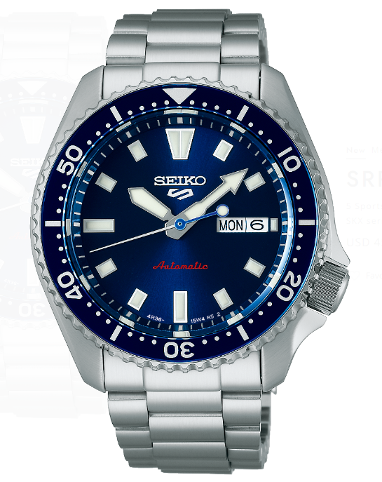 Seiko 5 Sports SKX series SRPL83 Replica Watch